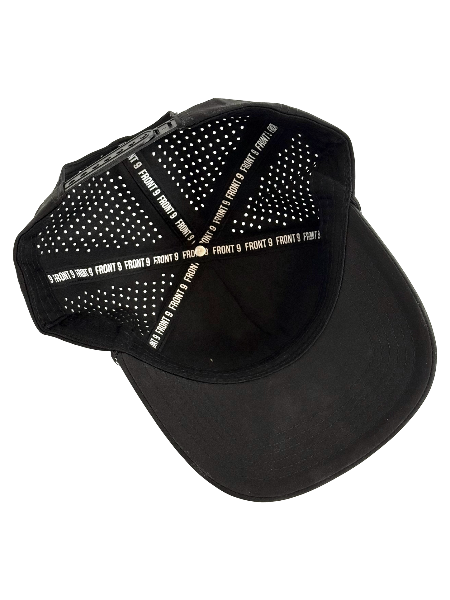 PRESALE "Front 9" Black Rope Hat