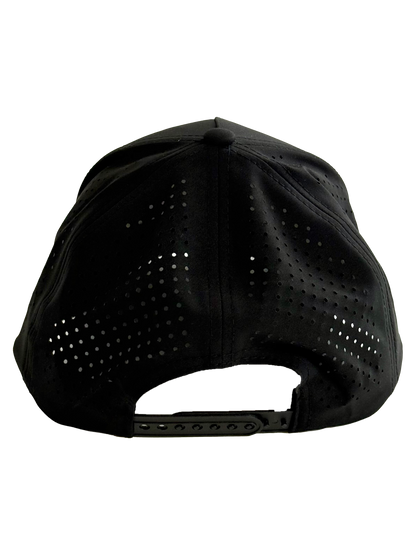 PRESALE "Front 9" Black Rope Hat