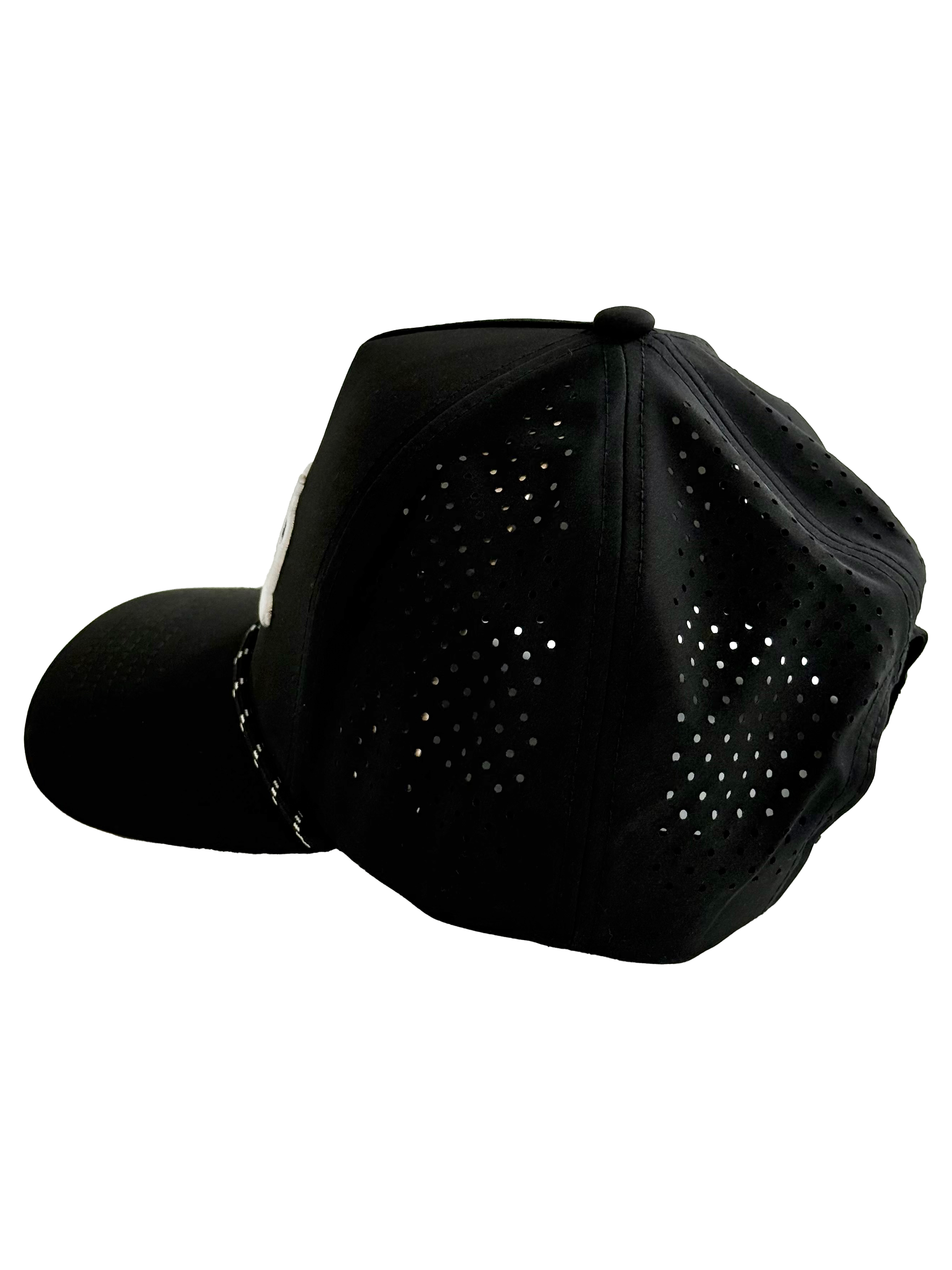 "Front 9" Black Rope Hat