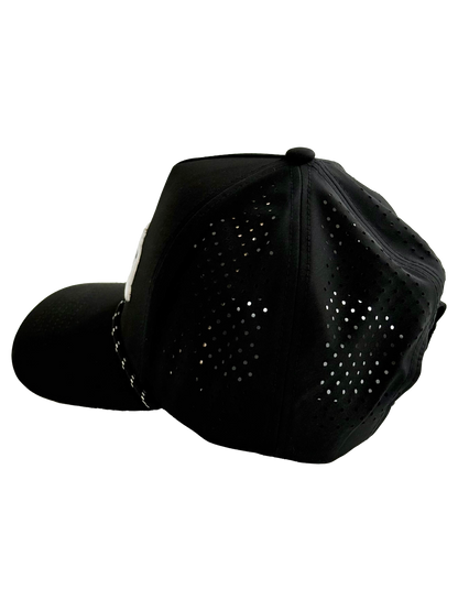 PRESALE "Front 9" Black Rope Hat