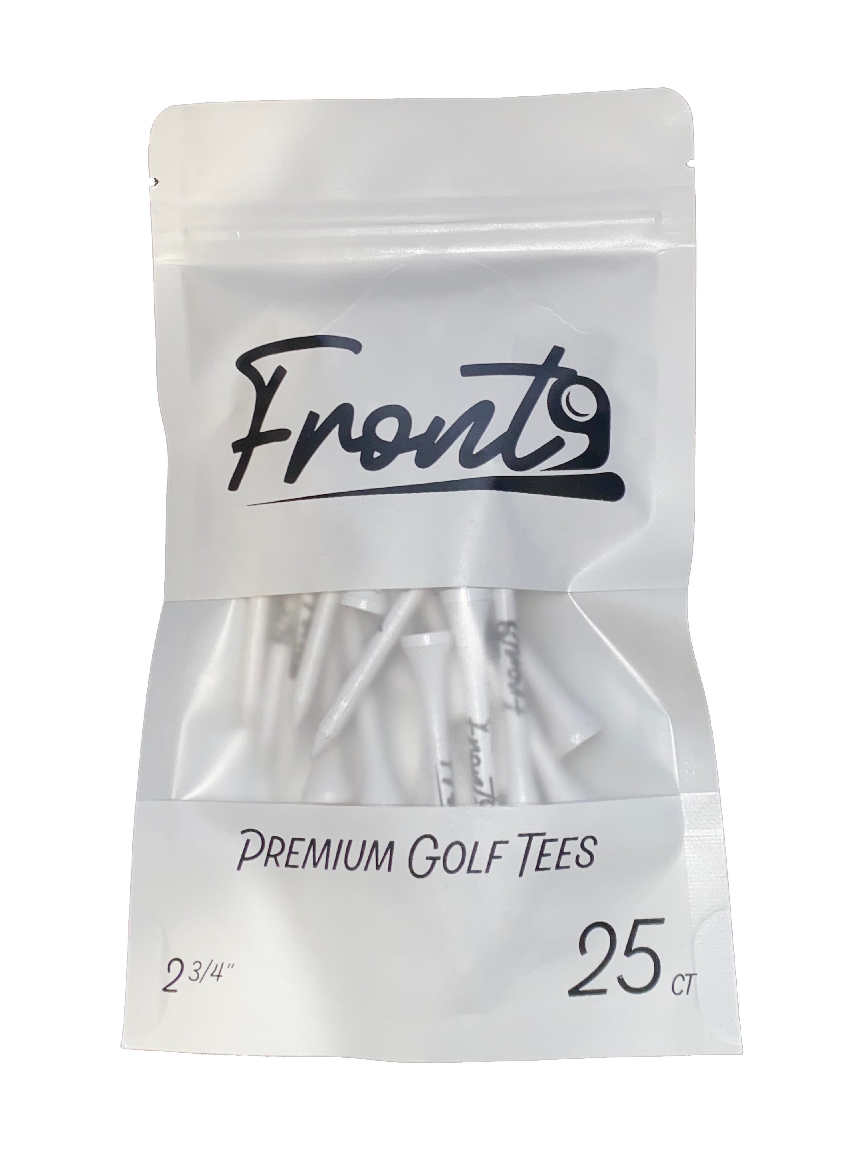 Front 9 2 ¾" Golf Tees – 25 Pack