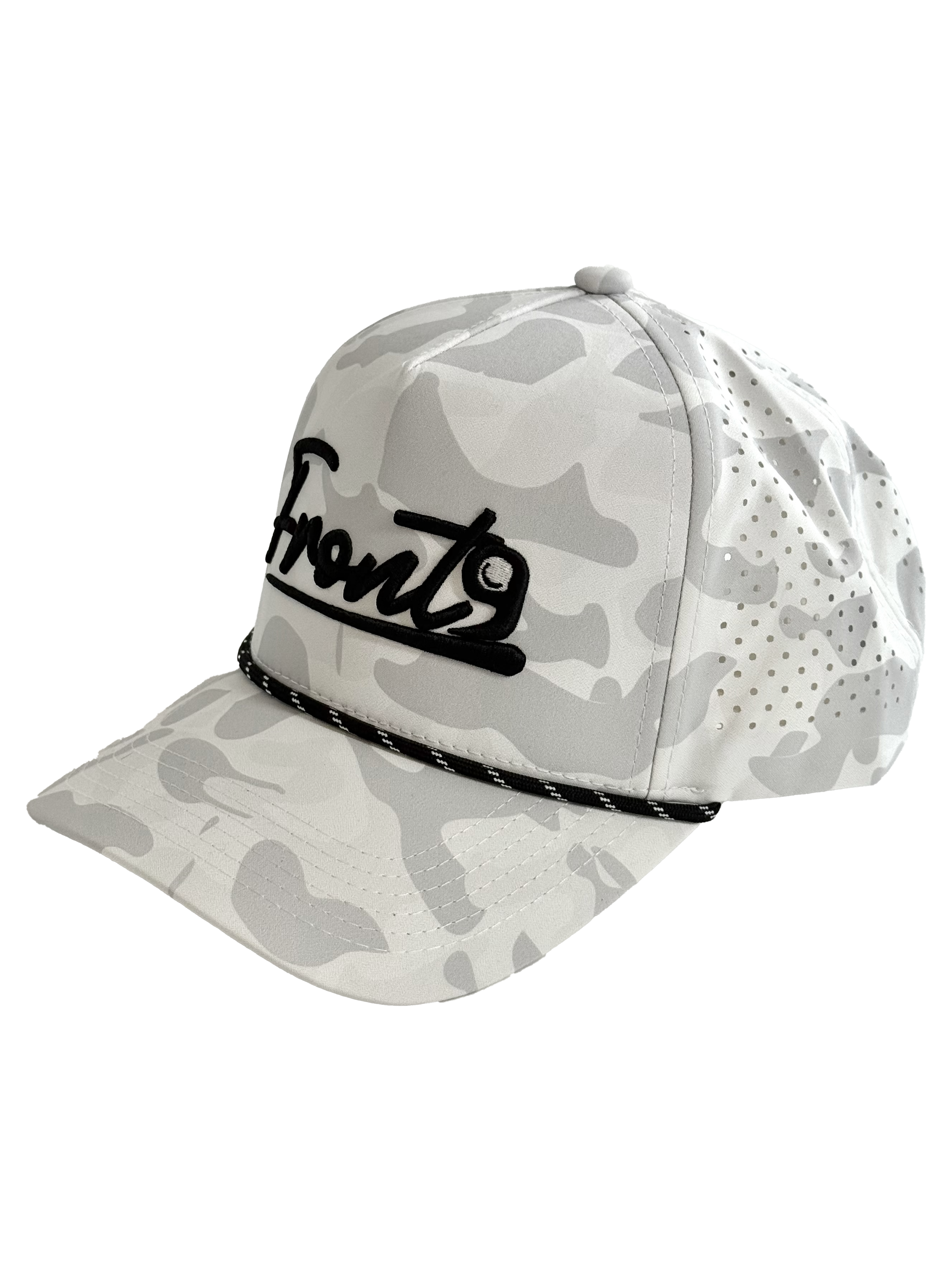 OG "Front 9" White Camo Rope Hat