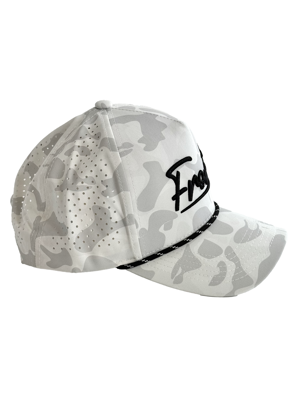 OG "Front 9" White Camo Rope Hat