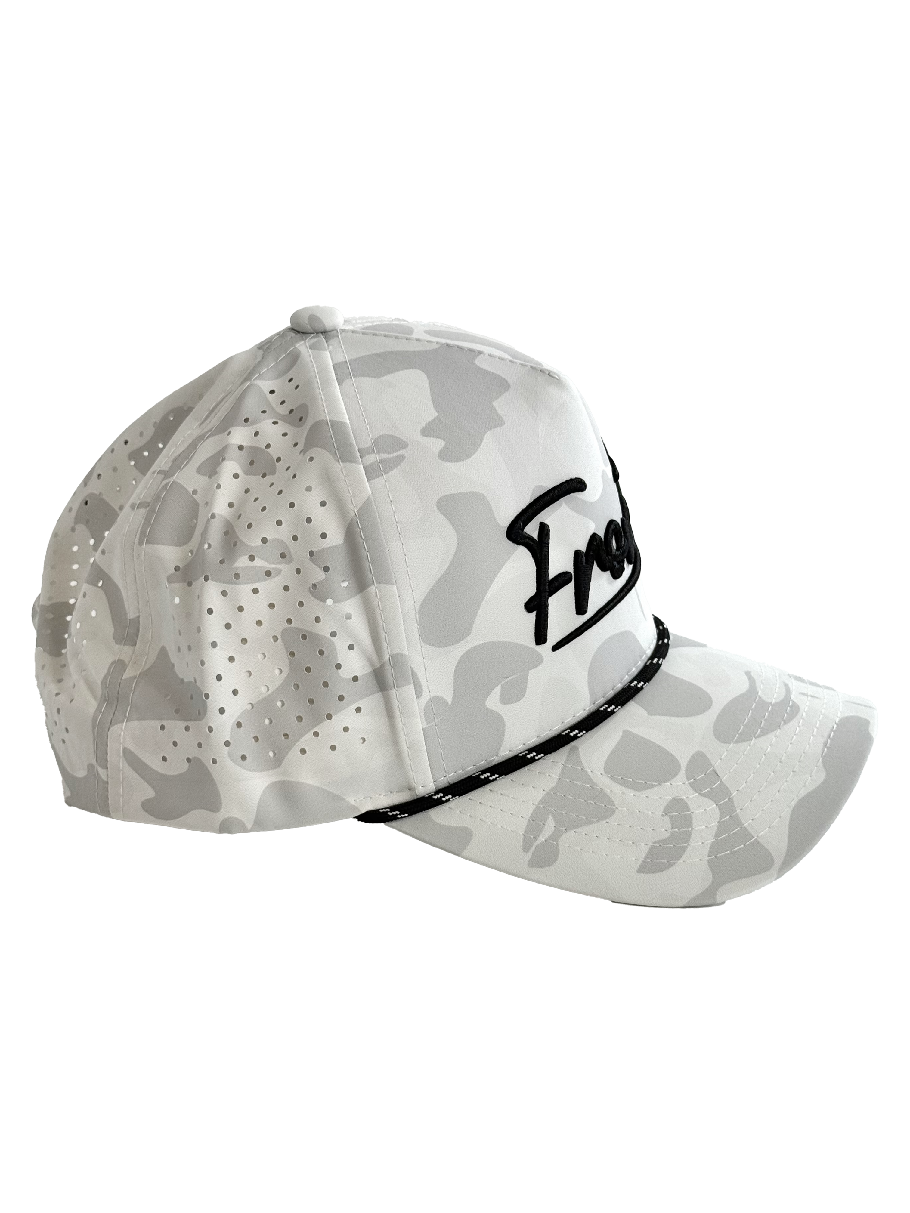 OG "Front 9" White Camo Rope Hat