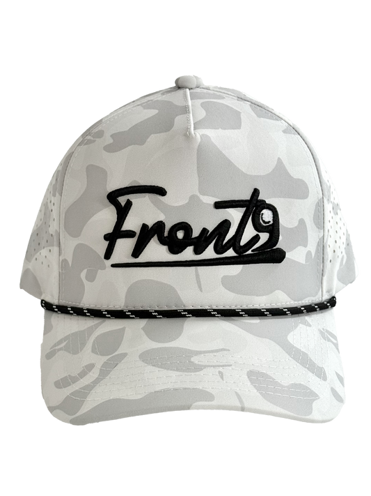 PRESALE OG "Front 9" White Camo Rope Hat